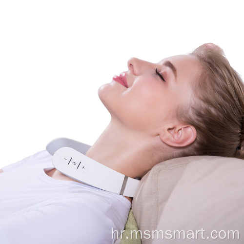 Električni aparat za masažu vrata na daljinsko upravljanje
